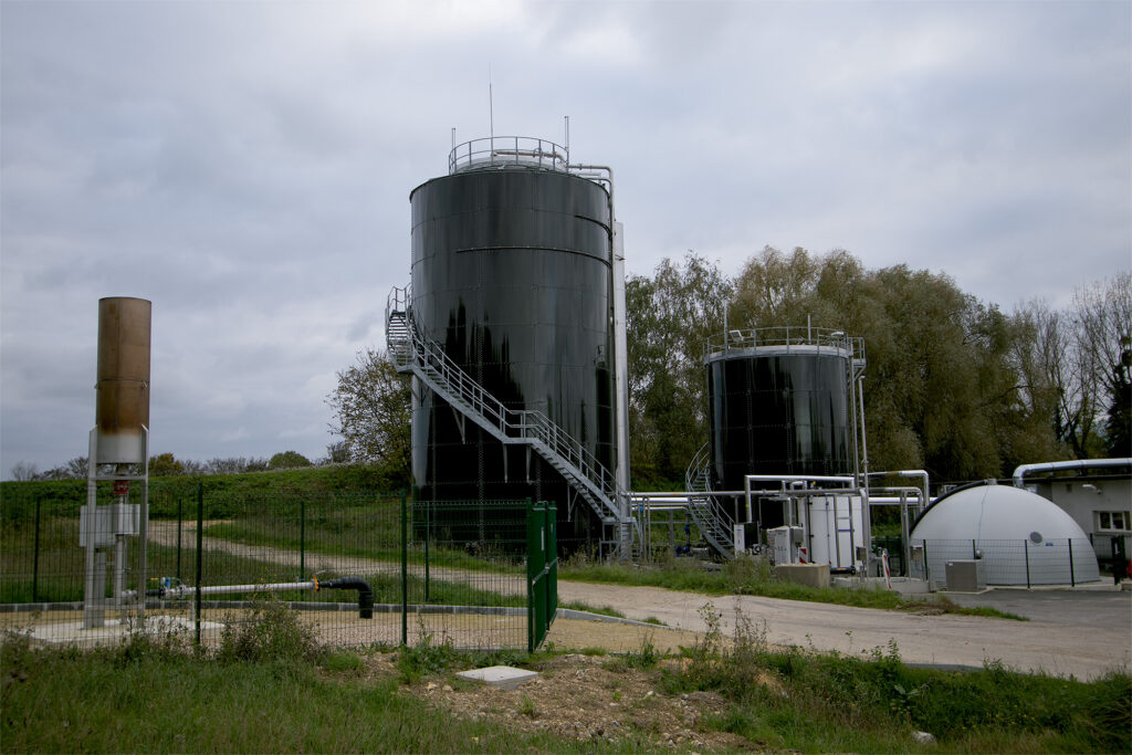 Econvert-EGSB anaerobic wastewater treatment reactor with biogas treatment products: Flare and biogas buffer