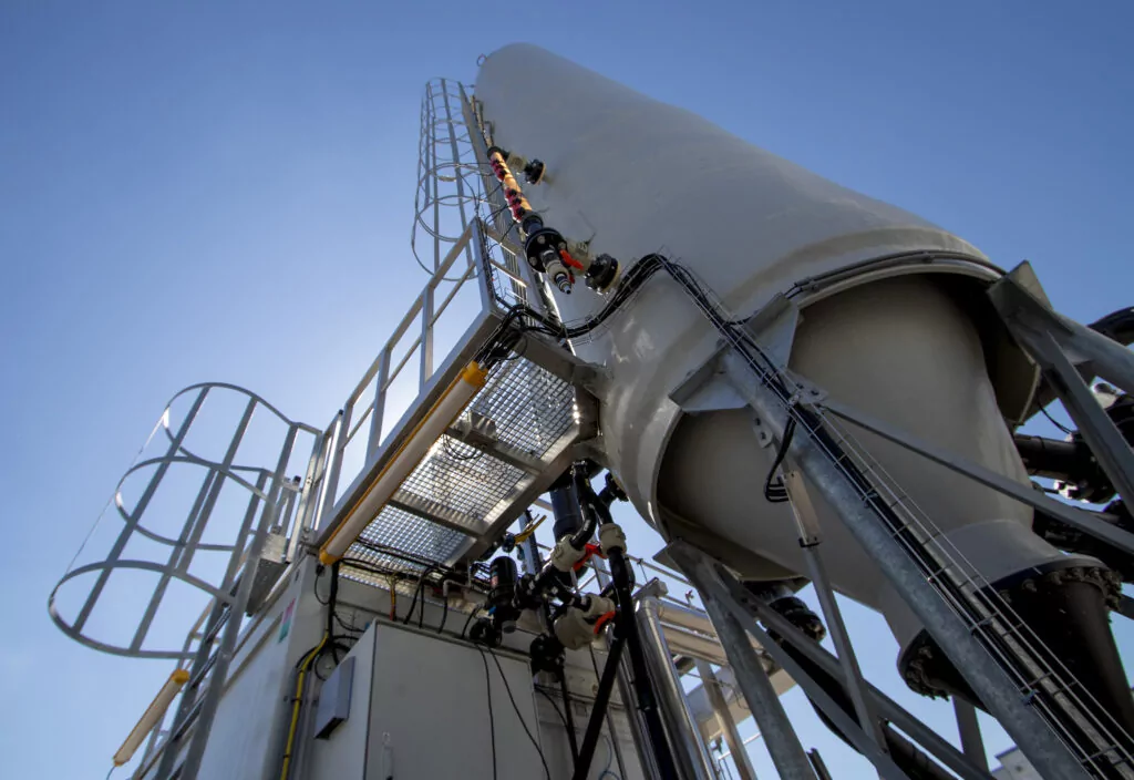 Econvert-RTF biogas desulfurization