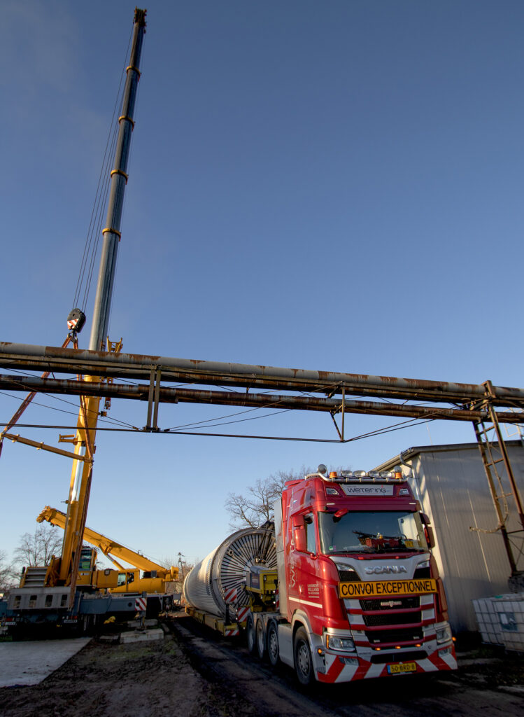 Transport of Econvert Anaerobic Rental Reactor