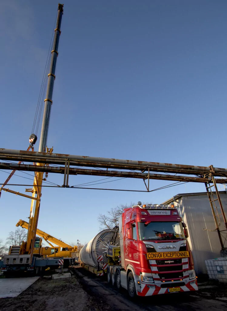 Transport of Econvert Anaerobic Rental Reactor