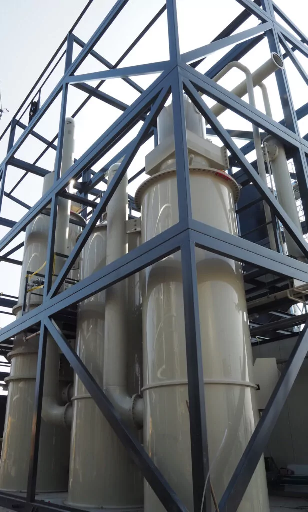 ByoFlex Ammonia stripper in Rugen