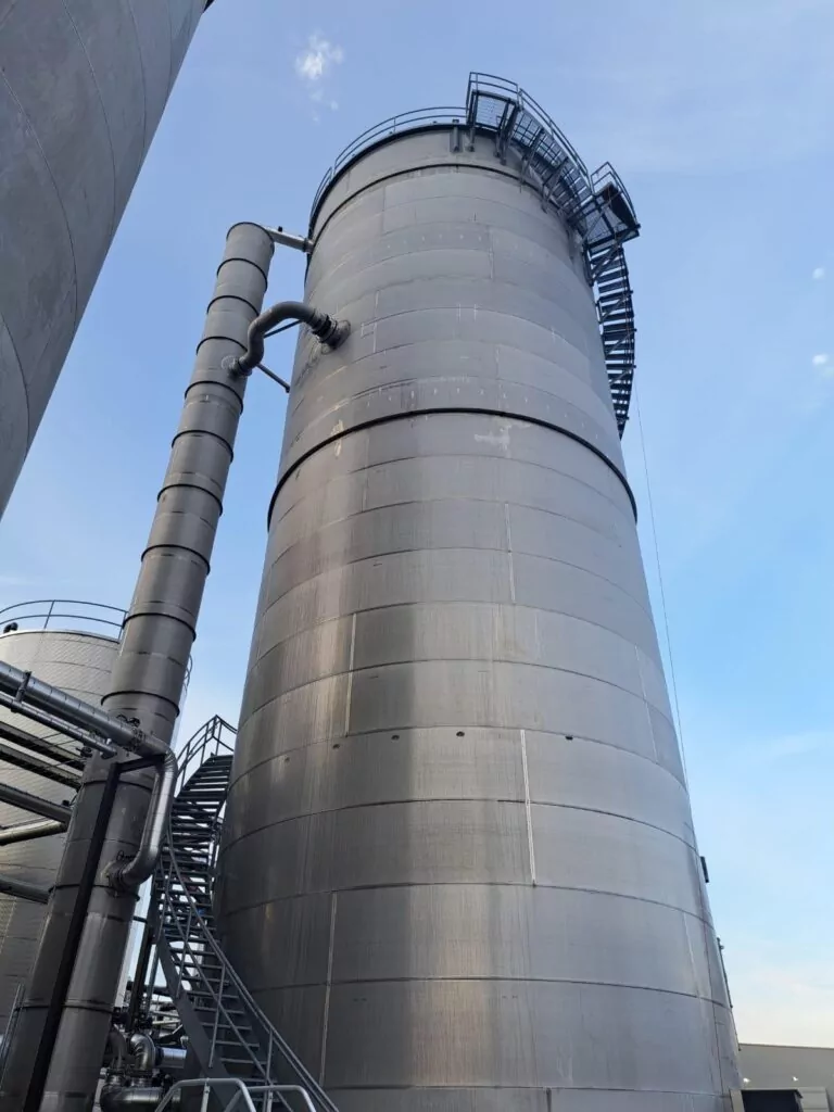 Econvert IR anaerobic reactor for paper mill in New York state