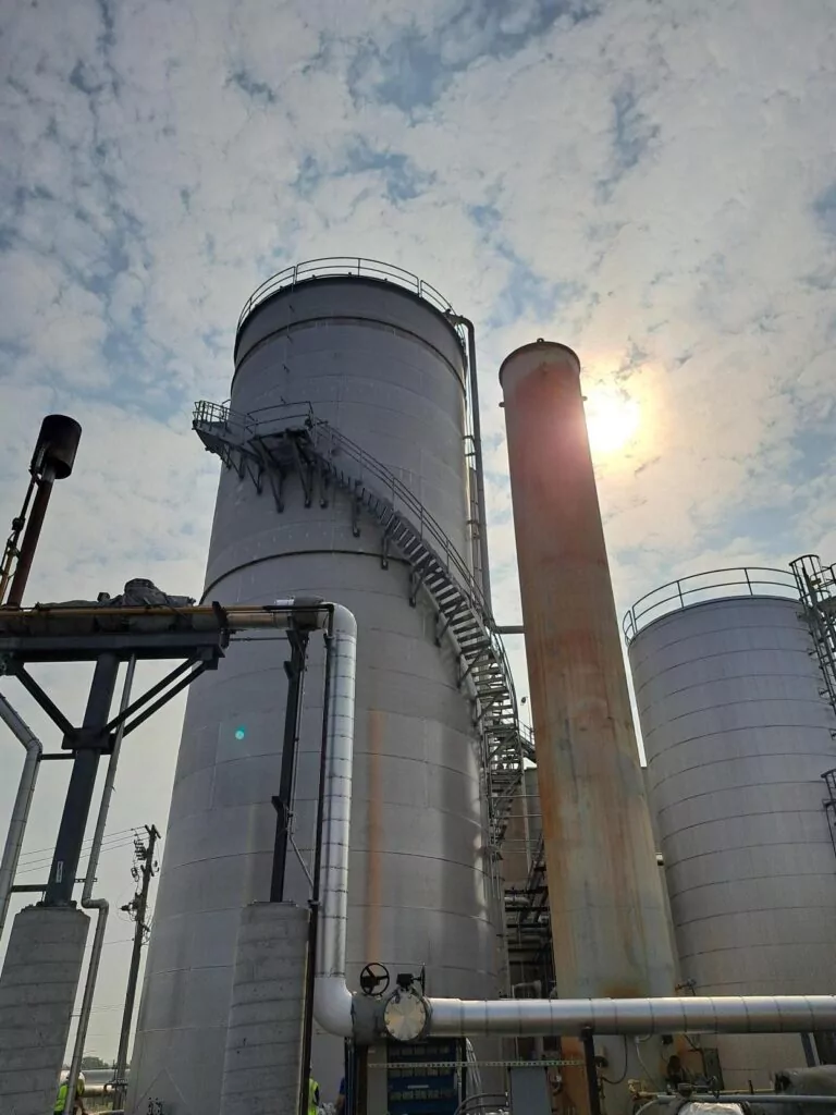 Econvert IR anaerobic reactor for paper mill in New York state